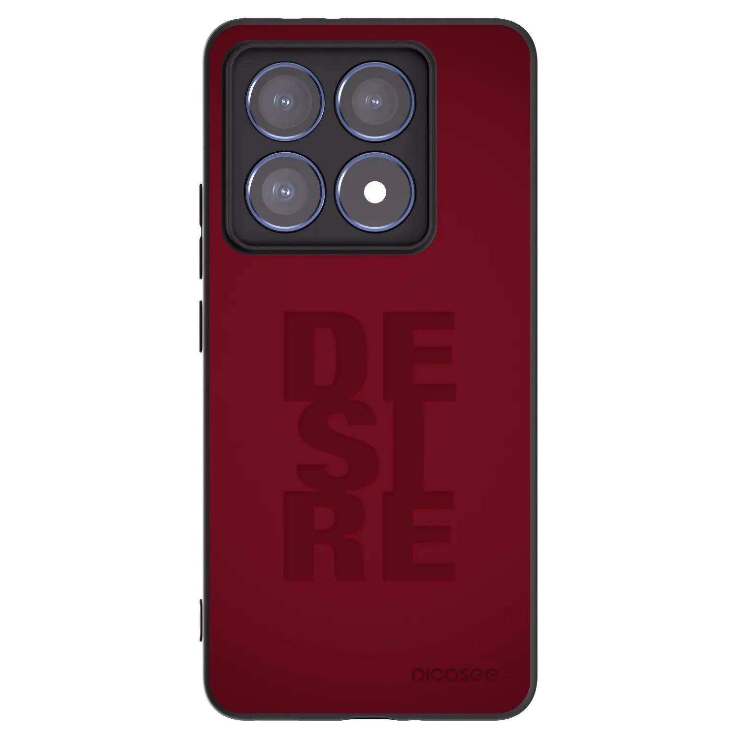 Picasee fekete szilikon tok az alábbi mobiltelefonokra Xiaomi 14T Pro - Desire