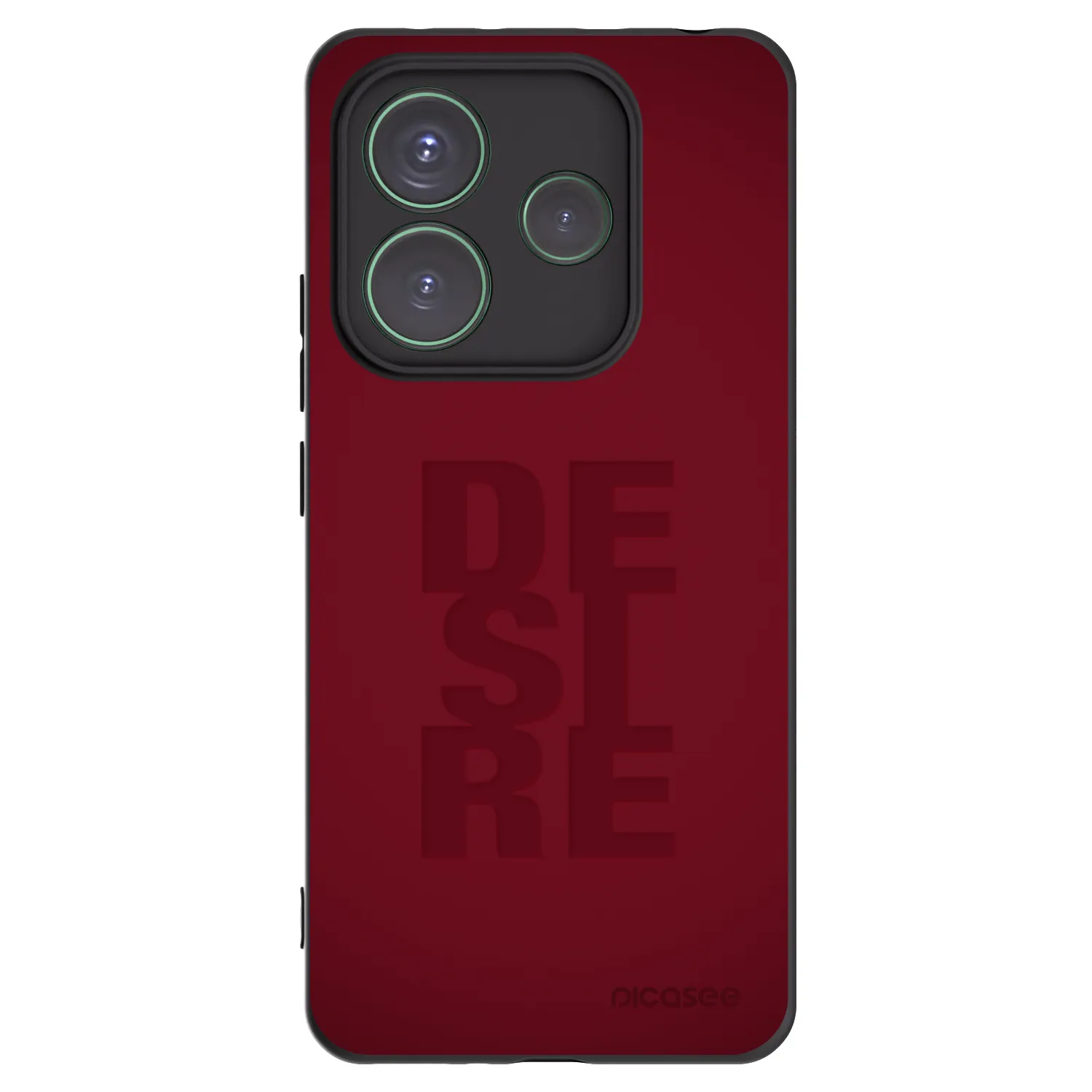 Picasee fekete szilikon tok az alábbi mobiltelefonokra Xiaomi Redmi Note 14 5G - Desire