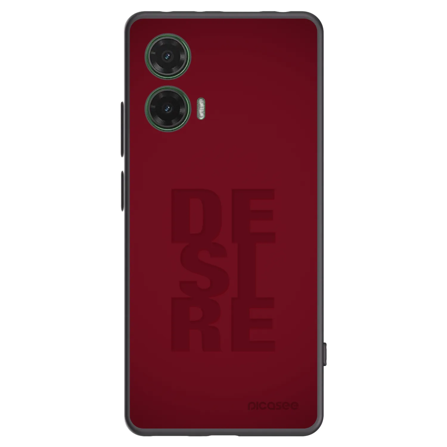 Picasee fekete szilikon tok az alábbi mobiltelefonokra Motorola Moto G35 5G - Desire