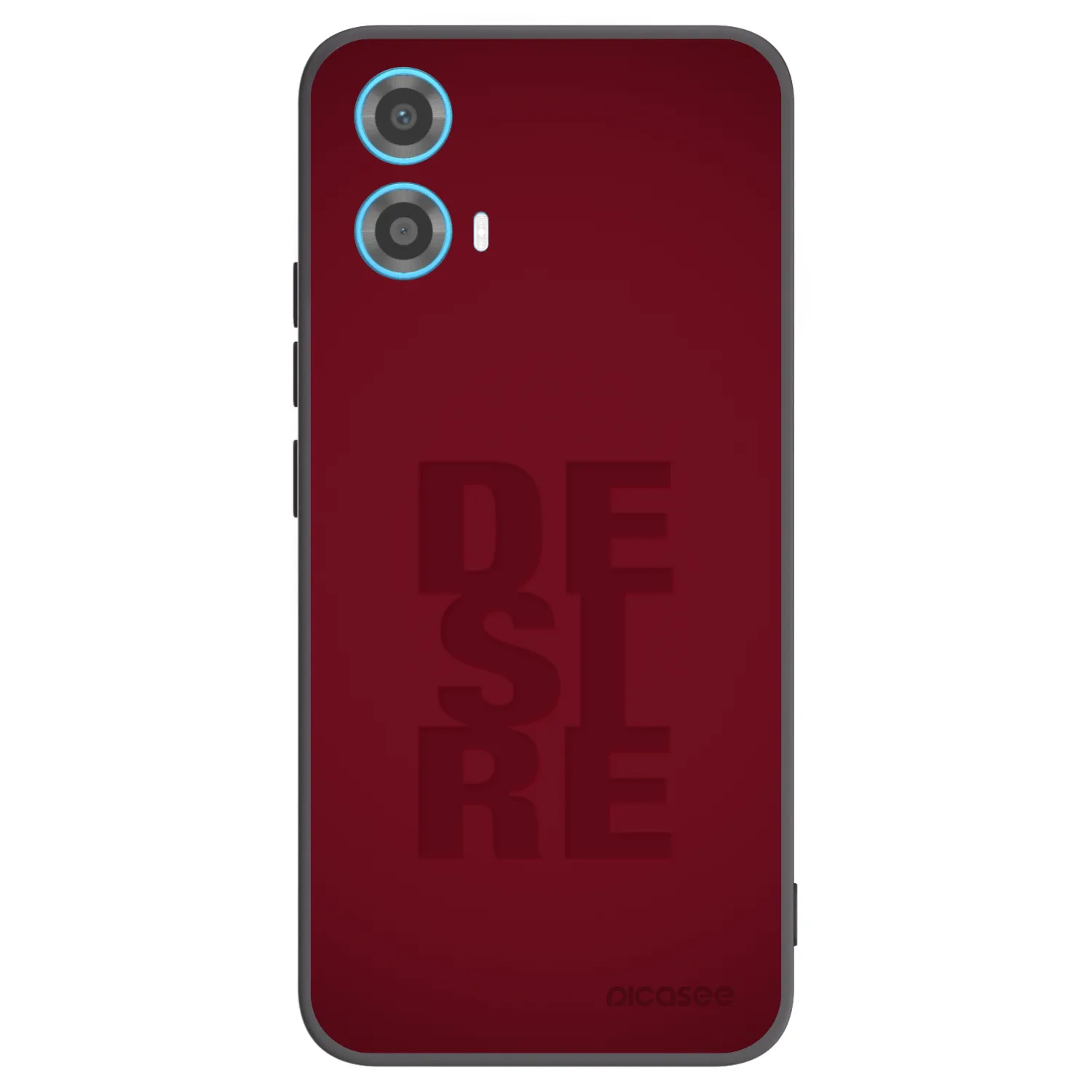 Picasee fekete szilikon tok az alábbi mobiltelefonokra Motorola Moto G34 5G - Desire
