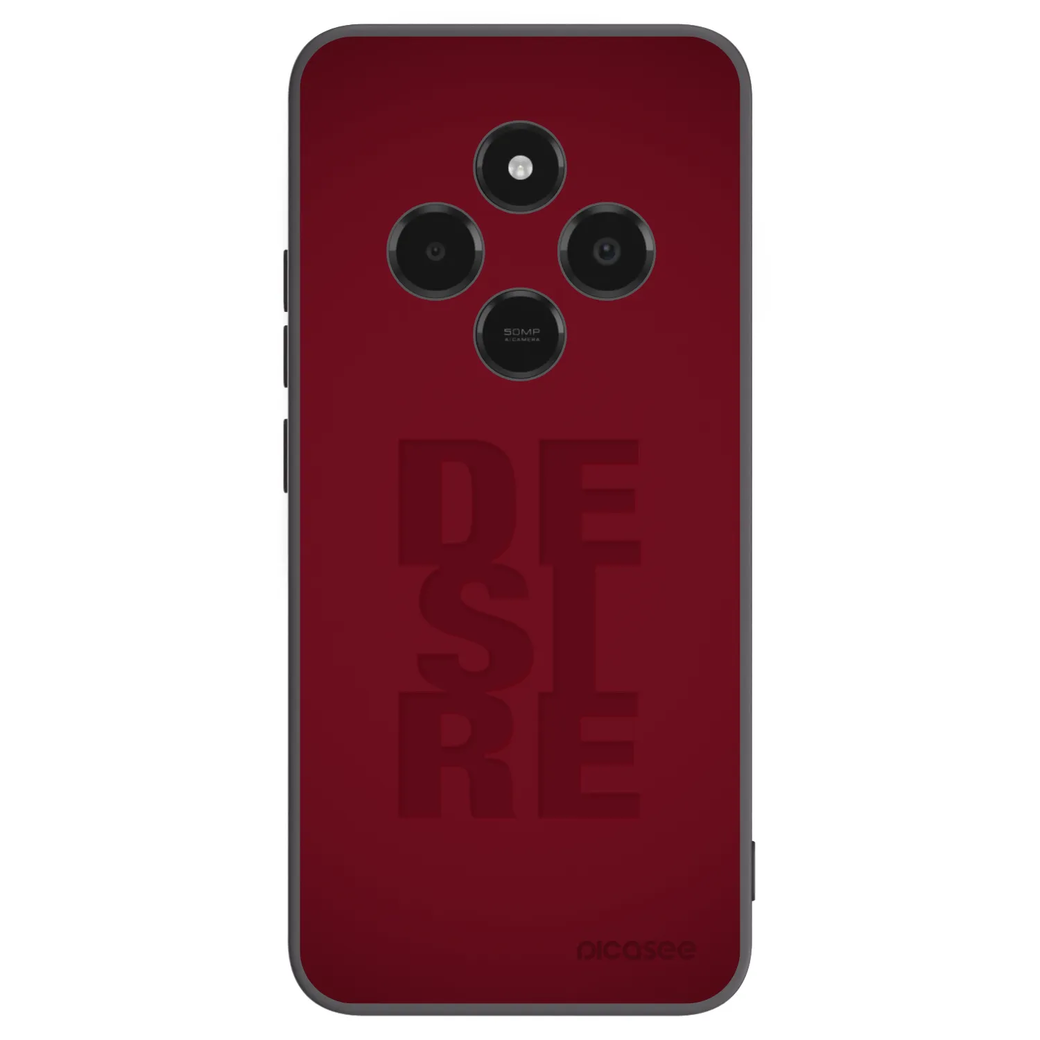 Picasee fekete szilikon tok az alábbi mobiltelefonokra Xiaomi Poco C75 - Desire