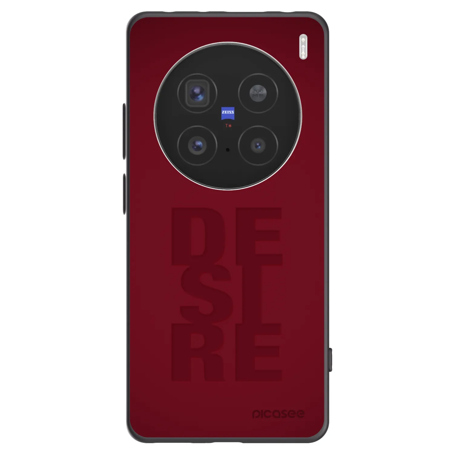 Picasee fekete szilikon tok az alábbi mobiltelefonokra Vivo X200 Pro - Desire
