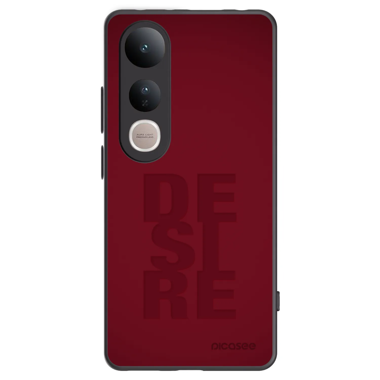Picasee fekete szilikon tok az alábbi mobiltelefonokra Vivo V50 Lite 5G - Desire