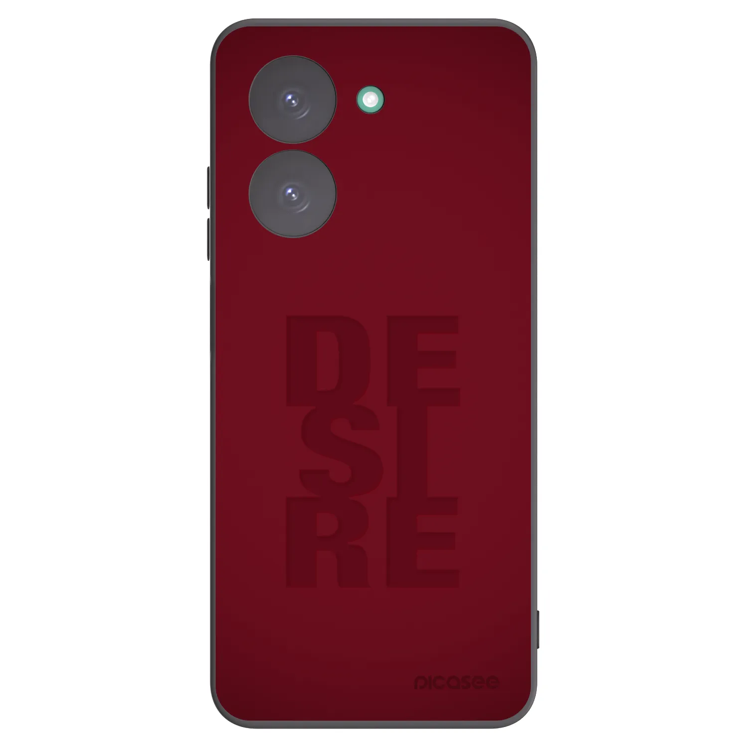 Picasee fekete szilikon tok az alábbi mobiltelefonokra Xiaomi Redmi A5 - Desire