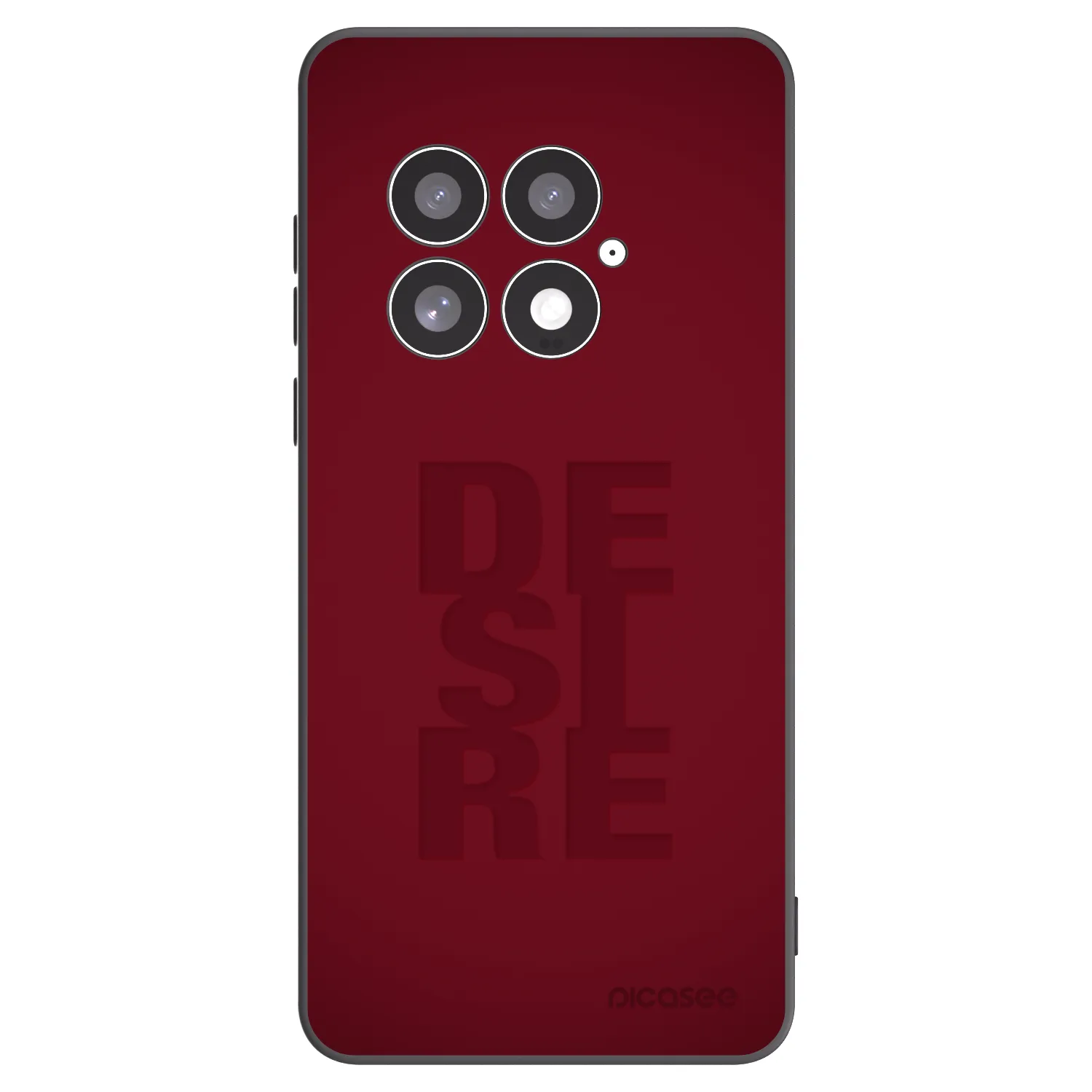 Picasee fekete szilikon tok az alábbi mobiltelefonokra OnePlus 13 5G - Desire