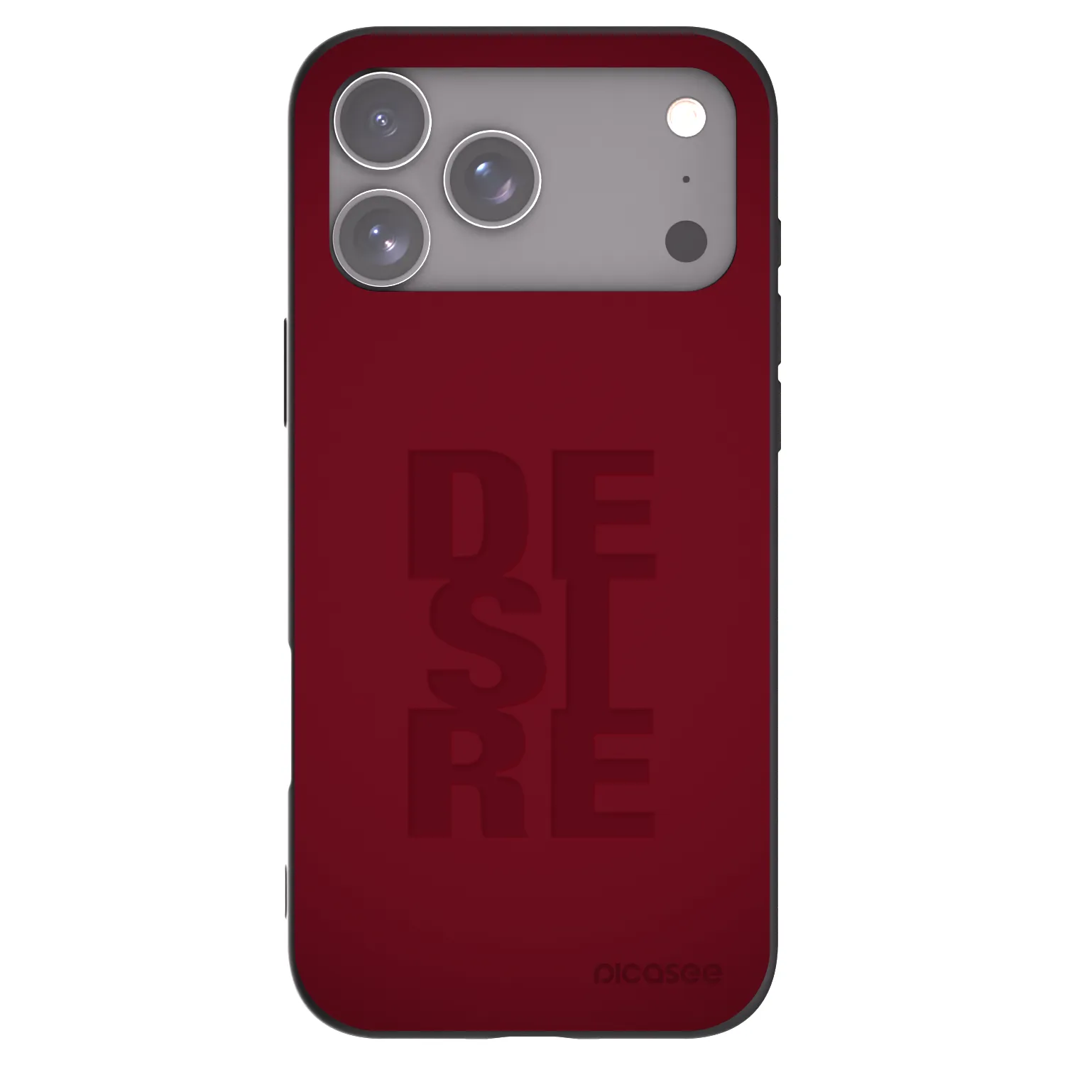Picasee fekete szilikon tok az alábbi mobiltelefonokra Apple iPhone 17 Pro Max - Desire
