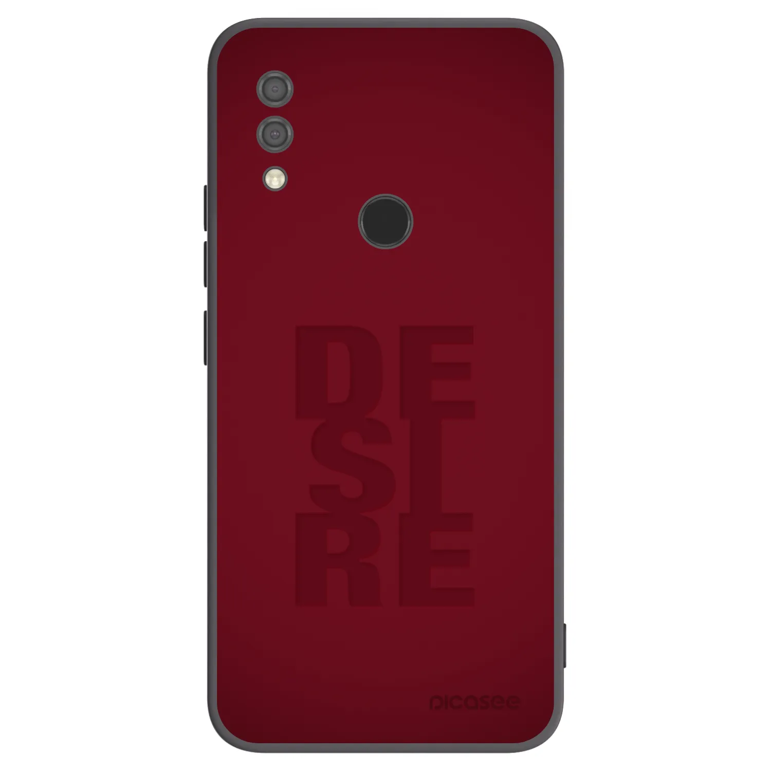 Picasee fekete szilikon tok az alábbi mobiltelefonokra Xiaomi Redmi 7 - Desire