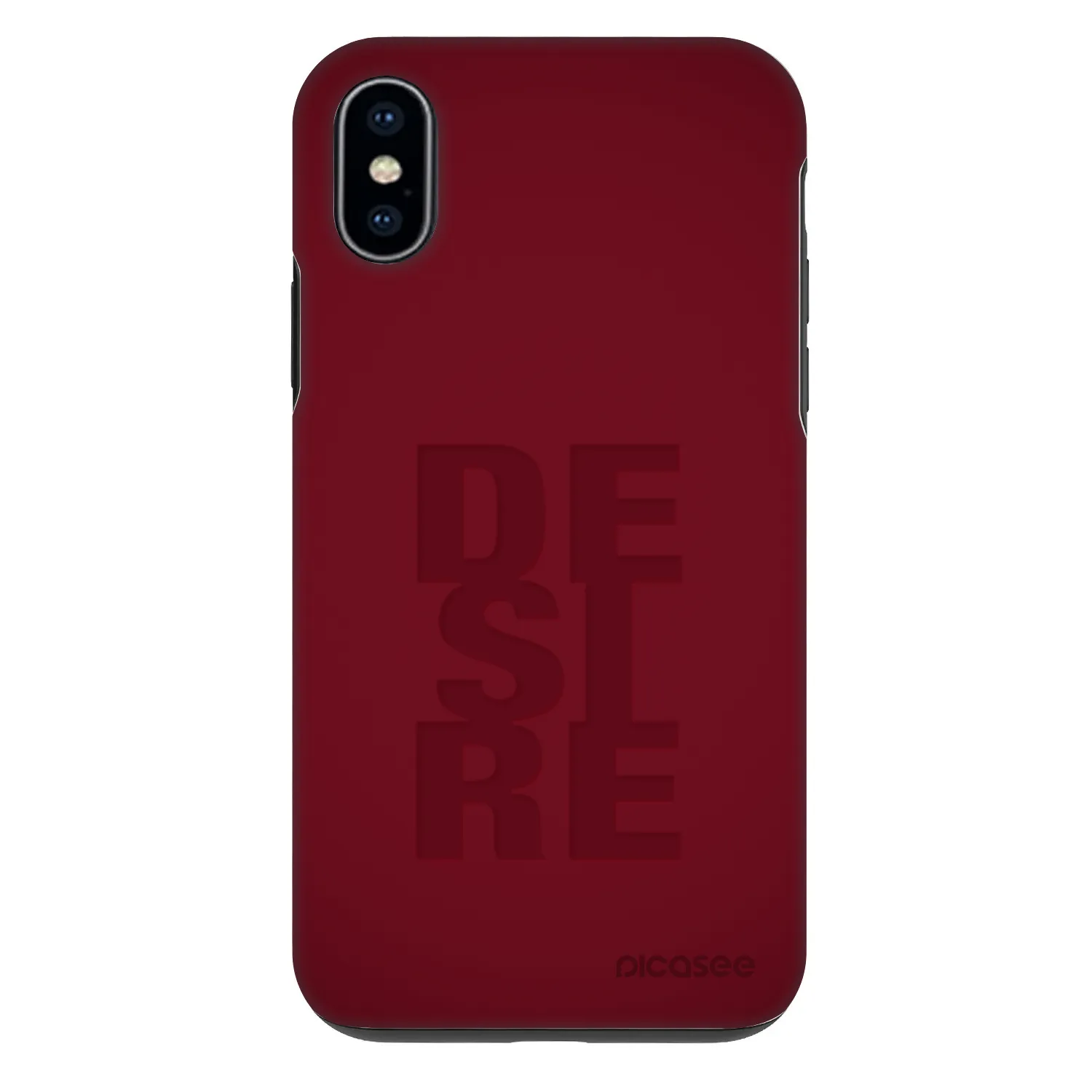 Picasee Fashion Case Apple iPhone X/XS - Desire