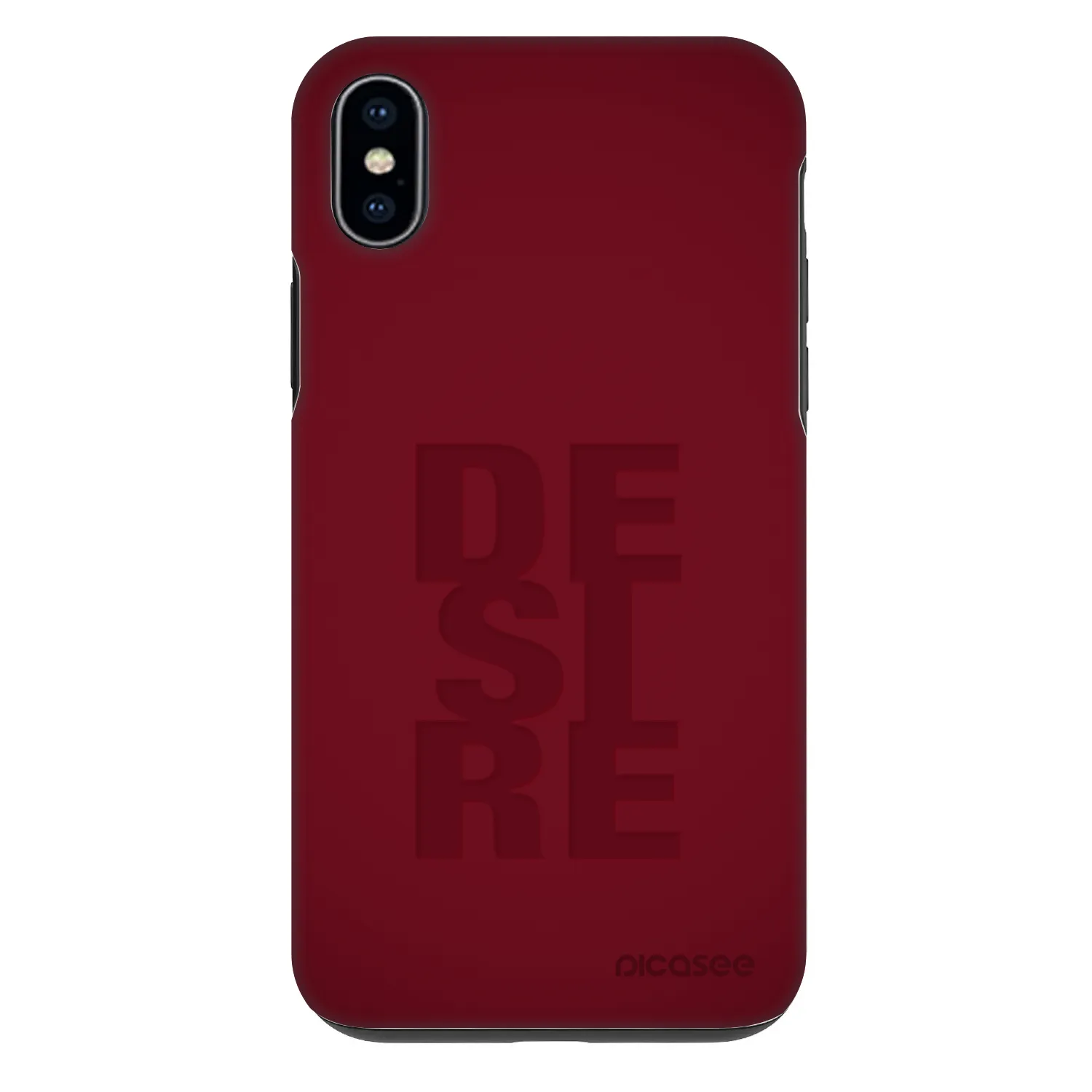 Picasee Fashion Case Apple iPhone XS Max - Desire