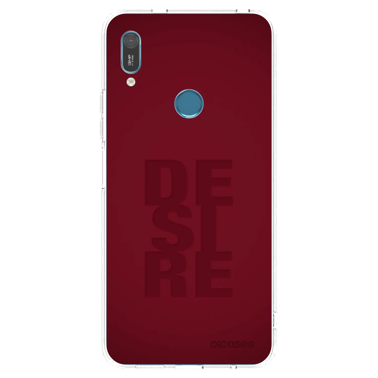 Picasee átlátszó szilikon tok az alábbi mobiltelefonokra Huawei Y6 2019 - Desire