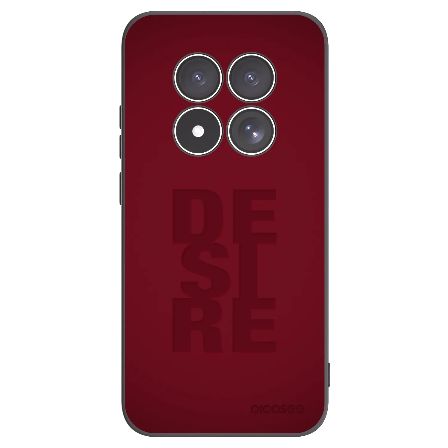 Picasee fekete szilikon tok az alábbi mobiltelefonokra Xiaomi Redmi Note 15 Pro 4G - Desire