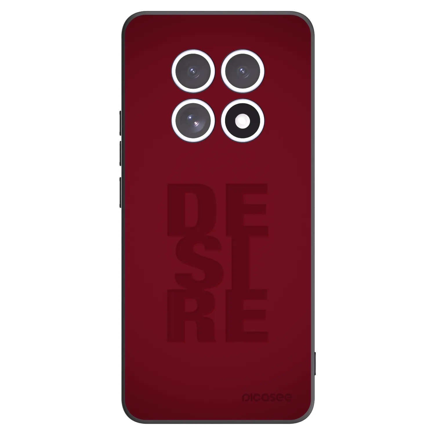 Picasee fekete szilikon tok az alábbi mobiltelefonokra Xiaomi Redmi Note 15 - Desire
