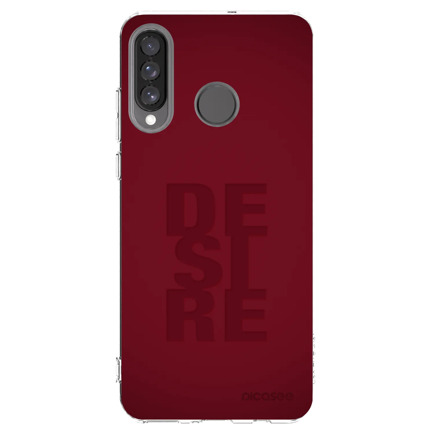 Picasee átlátszó szilikon tok az alábbi mobiltelefonokra Huawei P30 Lite - Desire