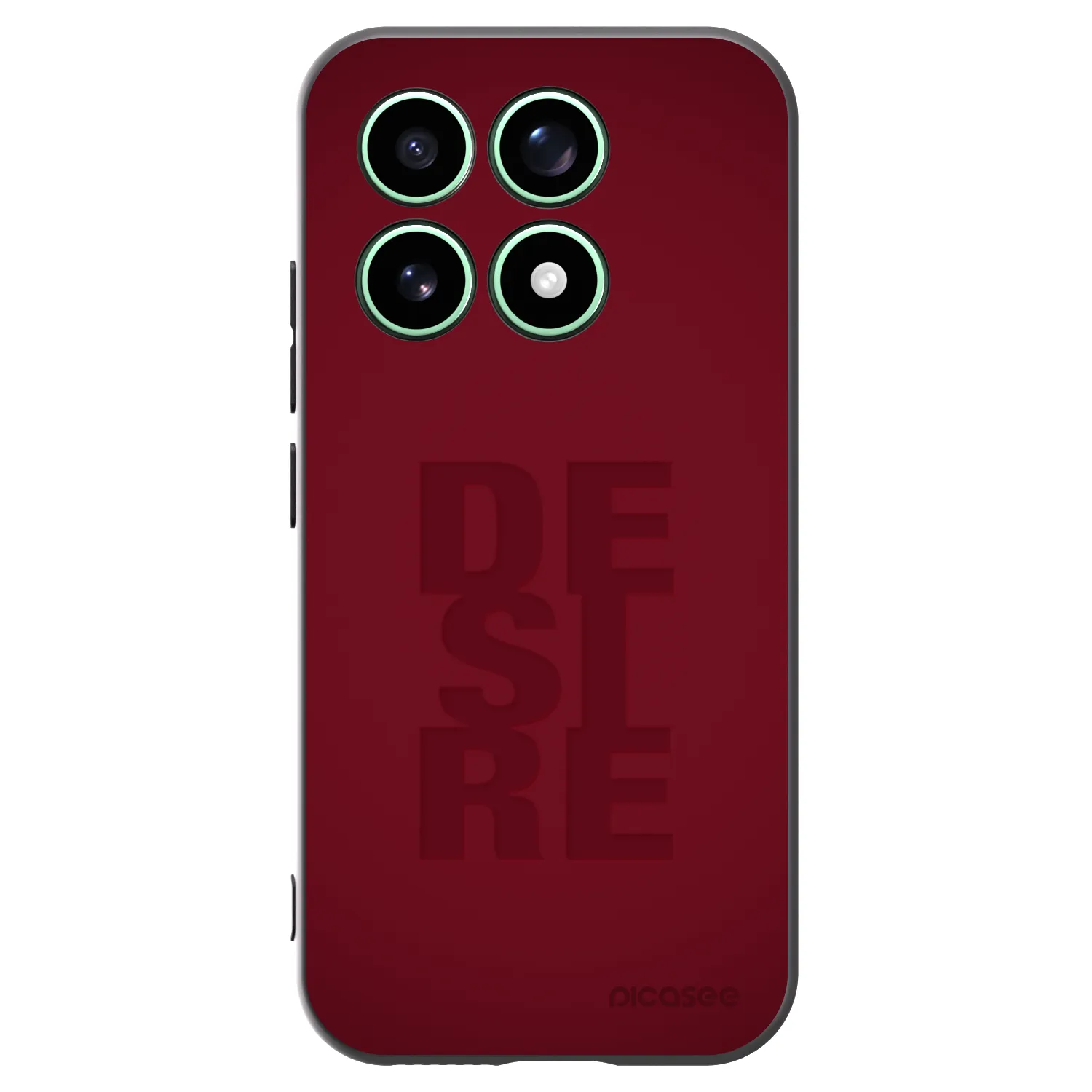 Picasee fekete szilikon tok az alábbi mobiltelefonokra Xiaomi 17 - Desire
