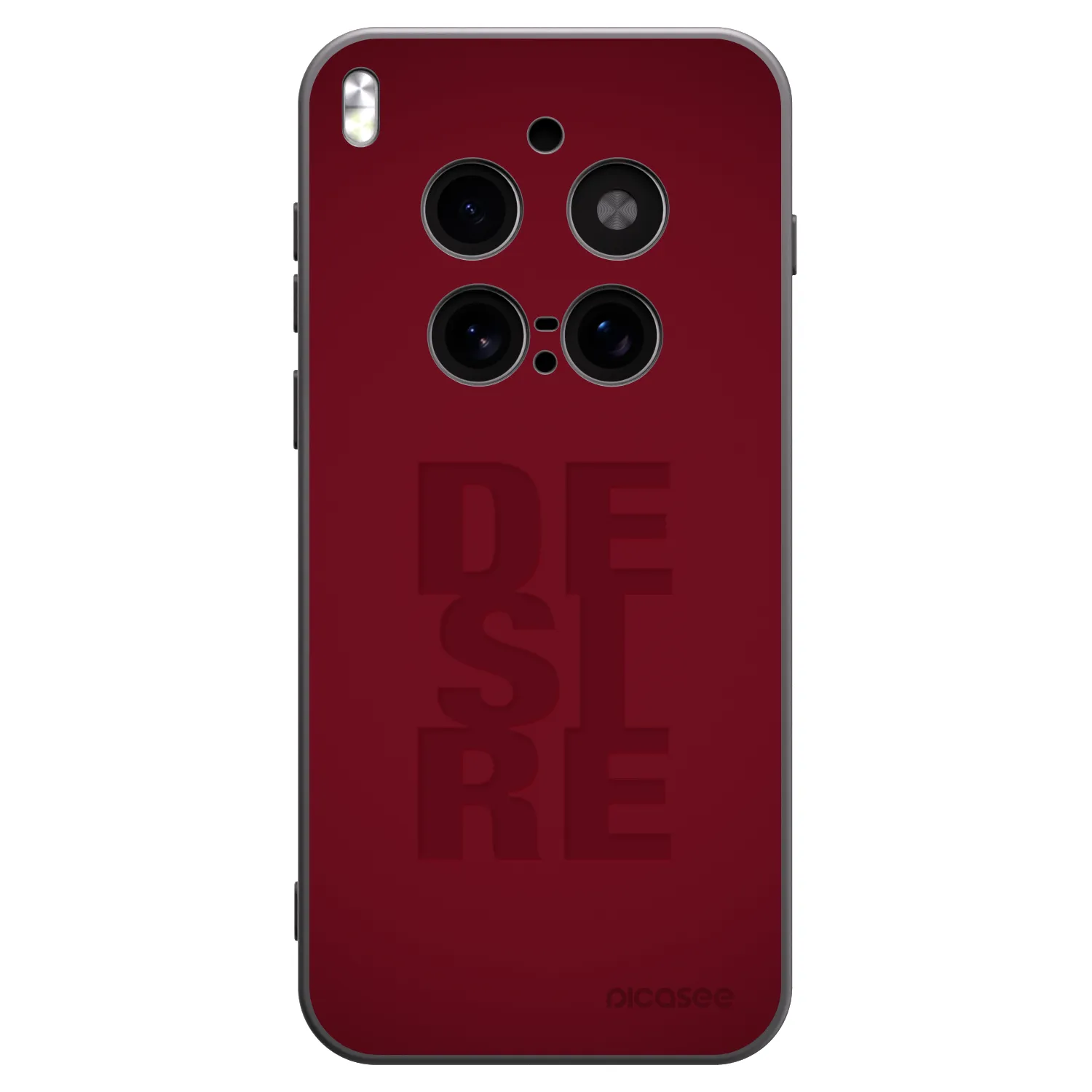 Picasee fekete szilikon tok az alábbi mobiltelefonokra Vivo X300 Pro - Desire