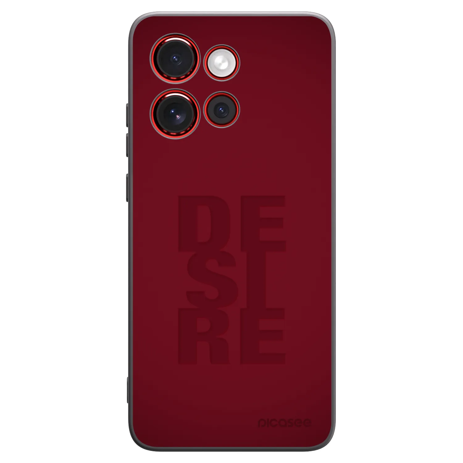 Picasee fekete szilikon tok az alábbi mobiltelefonokra Motorola Edge 60 Neo 5G - Desire