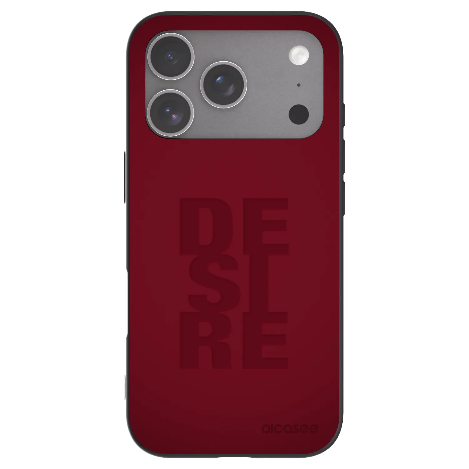 Picasee fekete szilikon tok az alábbi mobiltelefonokra Apple iPhone 18 Pro - Desire