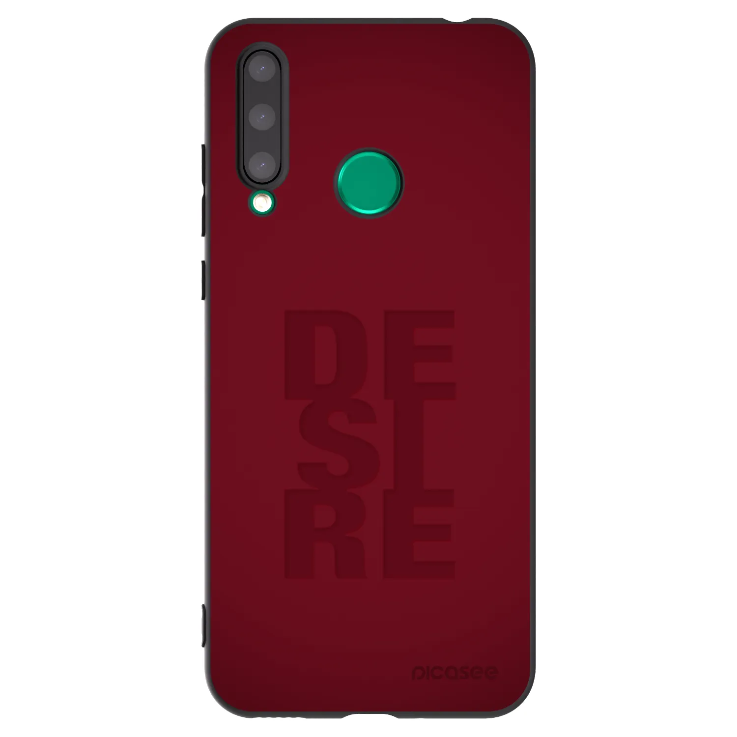 Picasee fekete szilikon tok az alábbi mobiltelefonokra Honor 20 Lite - Desire
