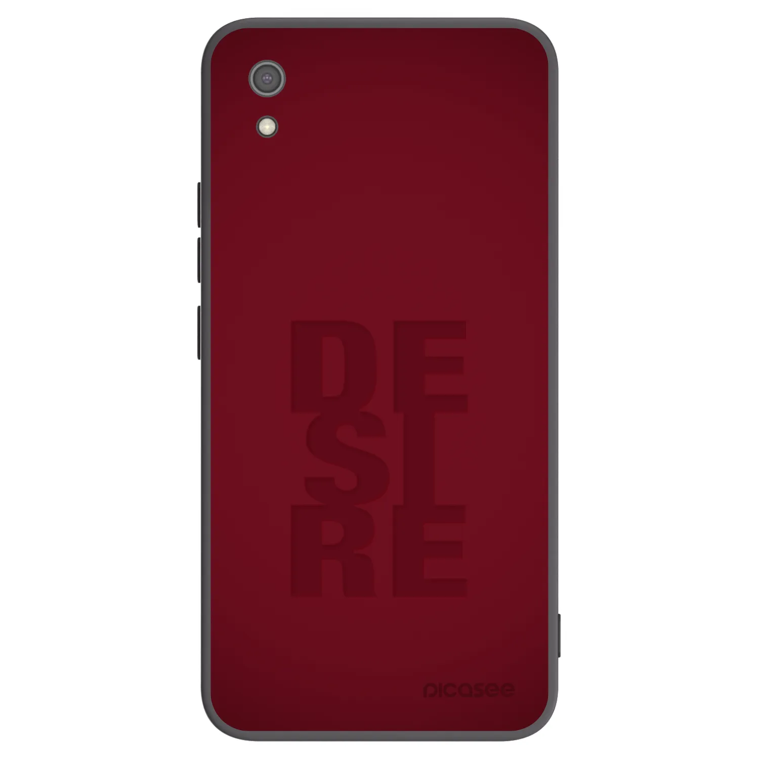 Picasee fekete szilikon tok az alábbi mobiltelefonokra Xiaomi Redmi 7A - Desire