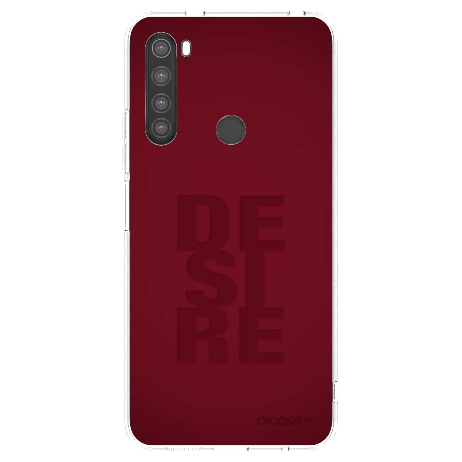 Picasee átlátszó szilikon tok az alábbi mobiltelefonokra Xiaomi Redmi Note 8 - Desire