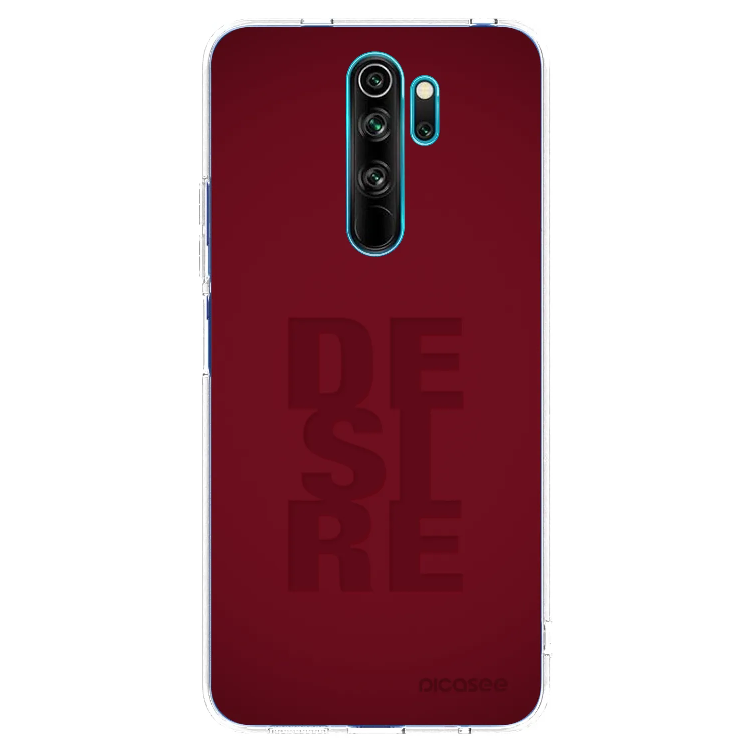 Picasee átlátszó szilikon tok az alábbi mobiltelefonokra Xiaomi Redmi Note 8 Pro - Desire