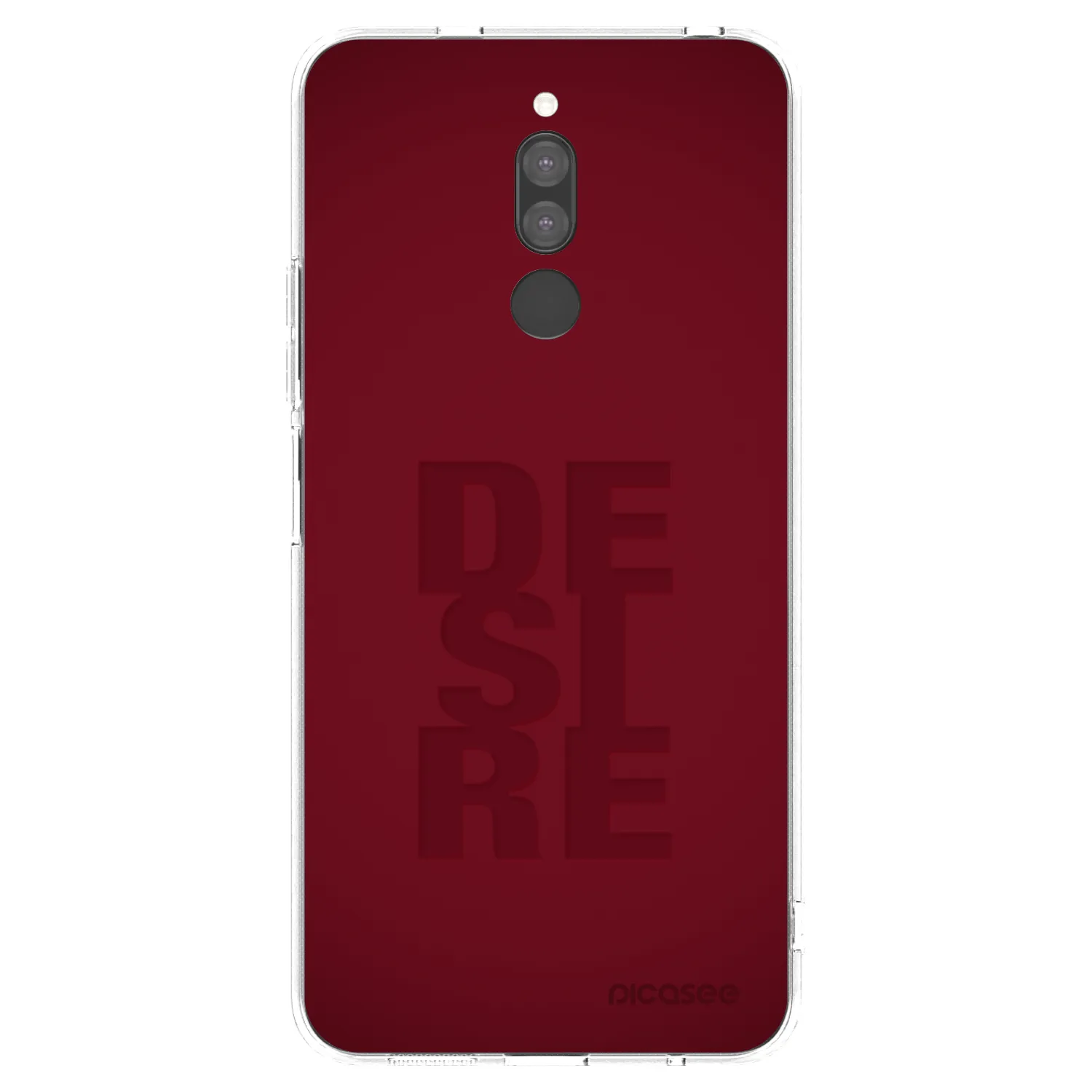 Picasee átlátszó szilikon tok az alábbi mobiltelefonokra Xiaomi Redmi 8 - Desire