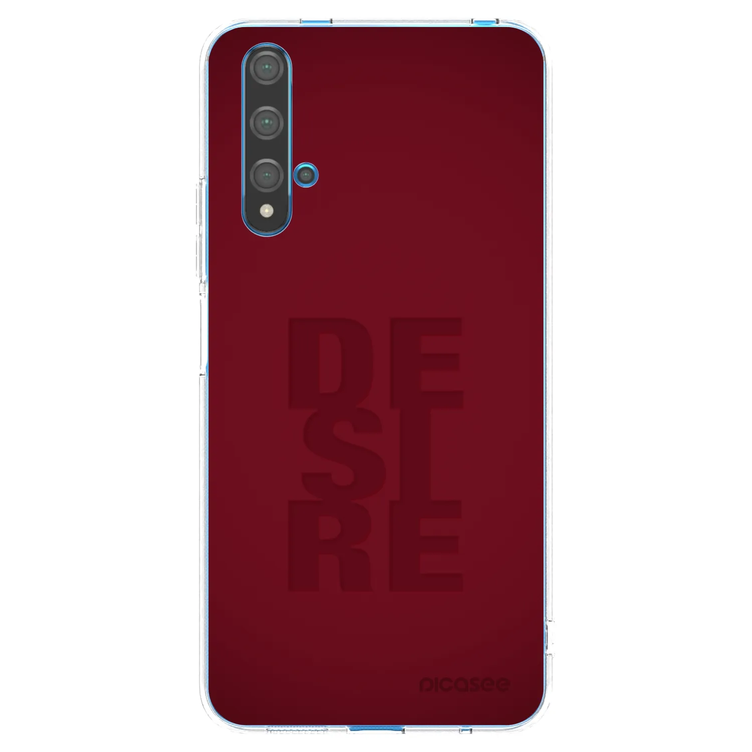 Picasee átlátszó szilikon tok az alábbi mobiltelefonokra Huawei Nova 5T - Desire