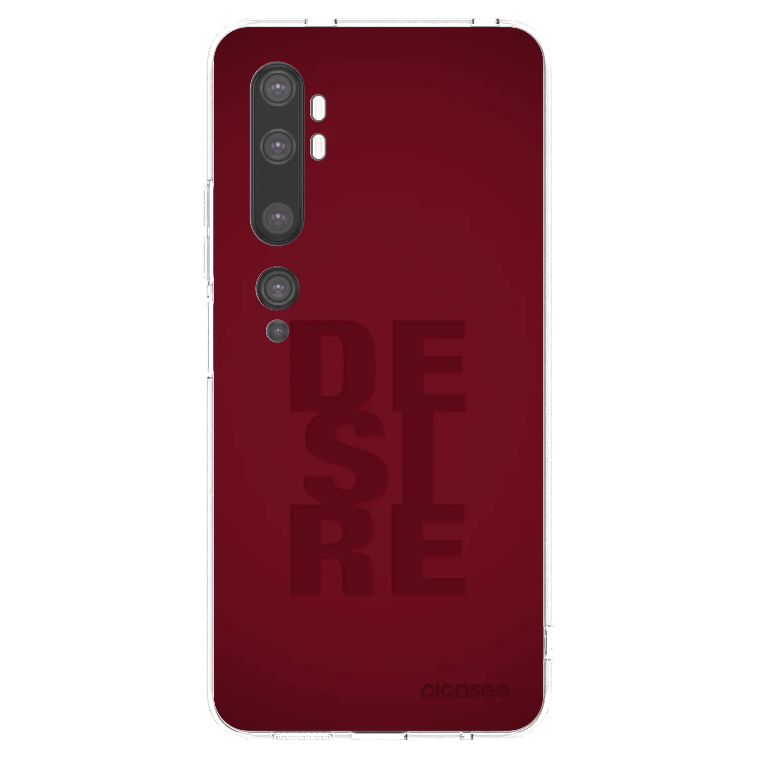 Picasee átlátszó szilikon tok az alábbi mobiltelefonokra Xiaomi Mi Note 10 (Pro) - Desire