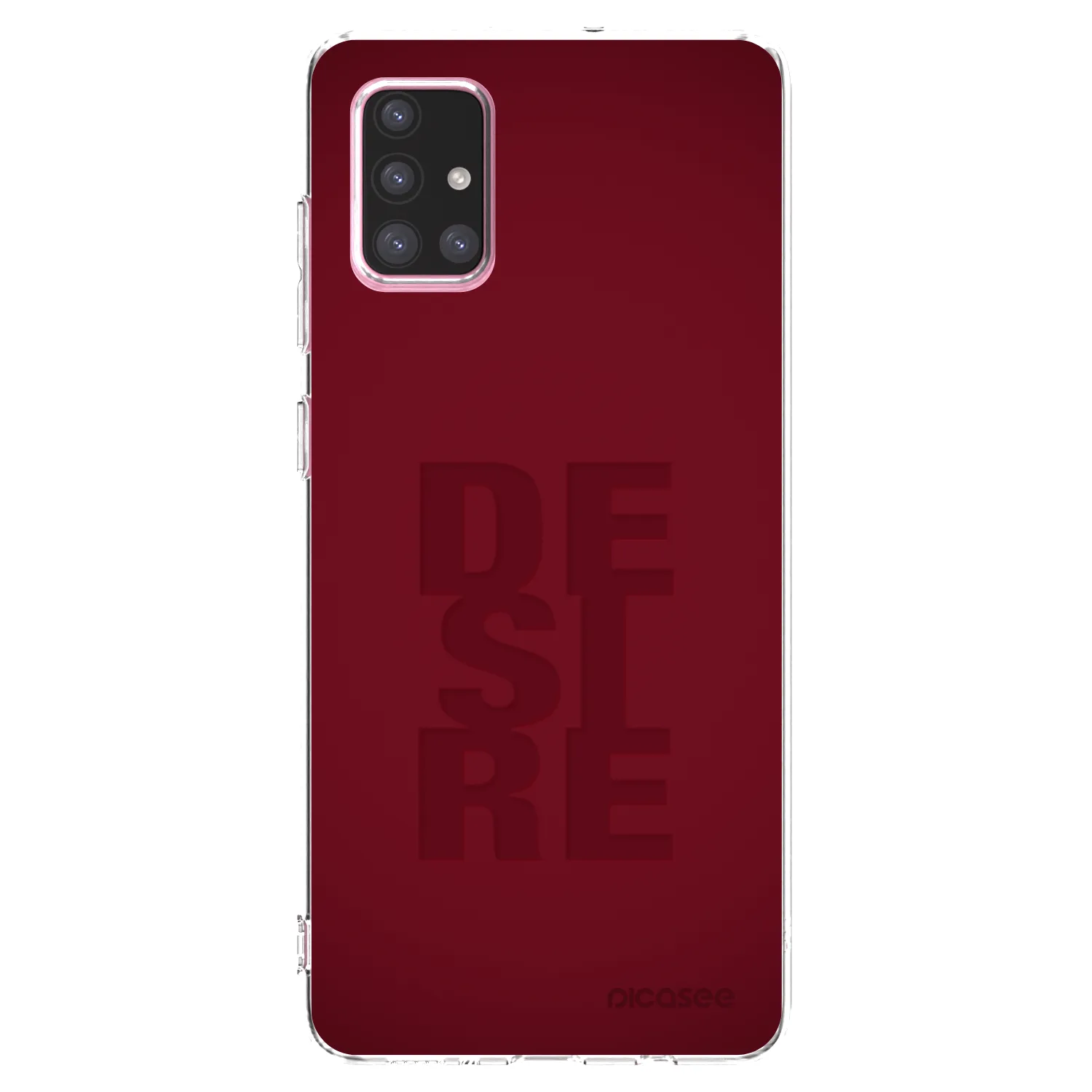 Picasee átlátszó szilikon tok az alábbi mobiltelefonokra Samsung Galaxy A71 A715F - Desire