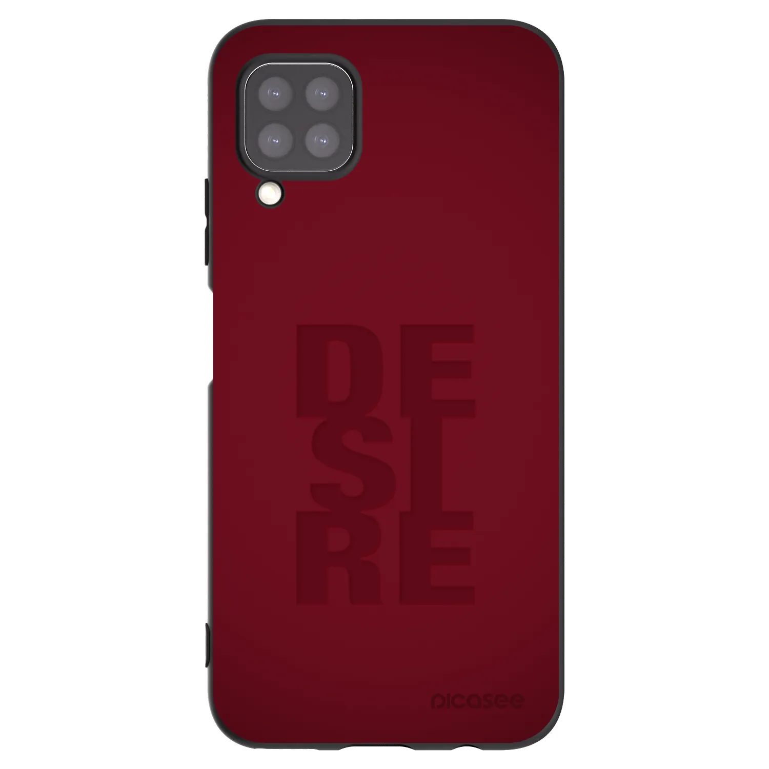 Picasee fekete szilikon tok az alábbi mobiltelefonokra Huawei P40 Lite - Desire
