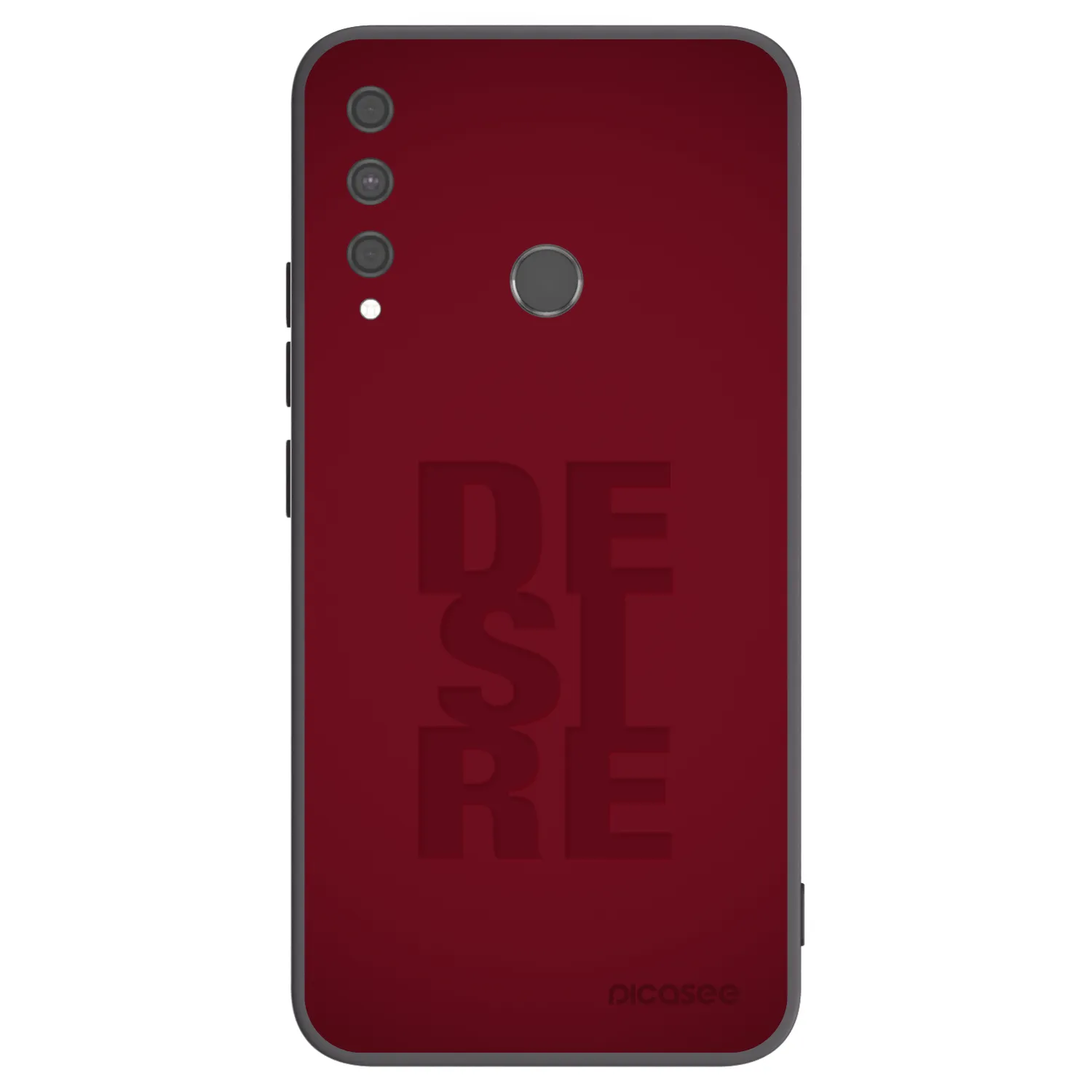 Picasee fekete szilikon tok az alábbi mobiltelefonokra Huawei P40 Lite E - Desire
