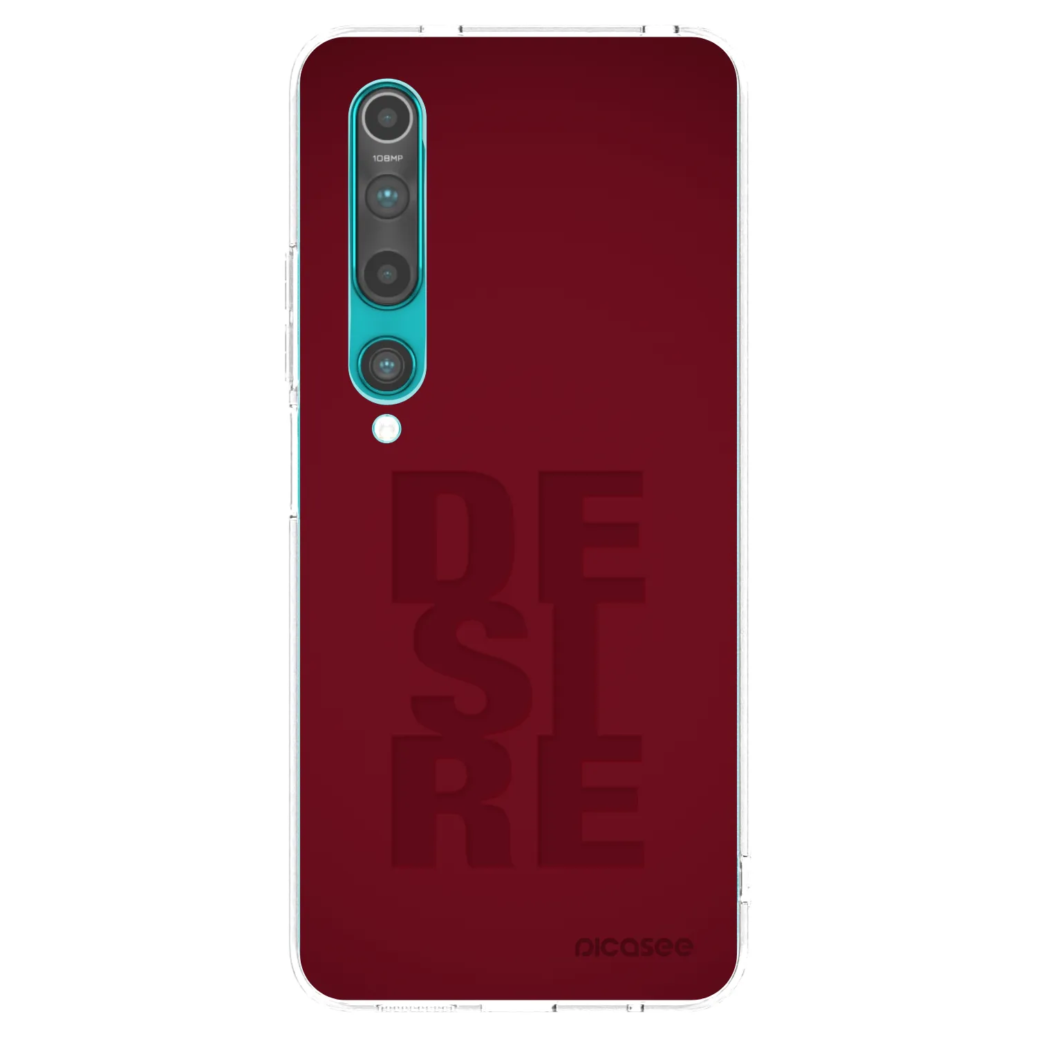 Picasee átlátszó szilikon tok az alábbi mobiltelefonokra Xiaomi Mi 10 - Desire