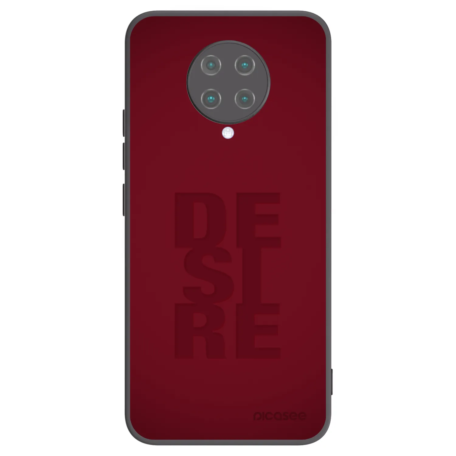 Picasee fekete szilikon tok az alábbi mobiltelefonokra Xiaomi Poco F2 Pro - Desire