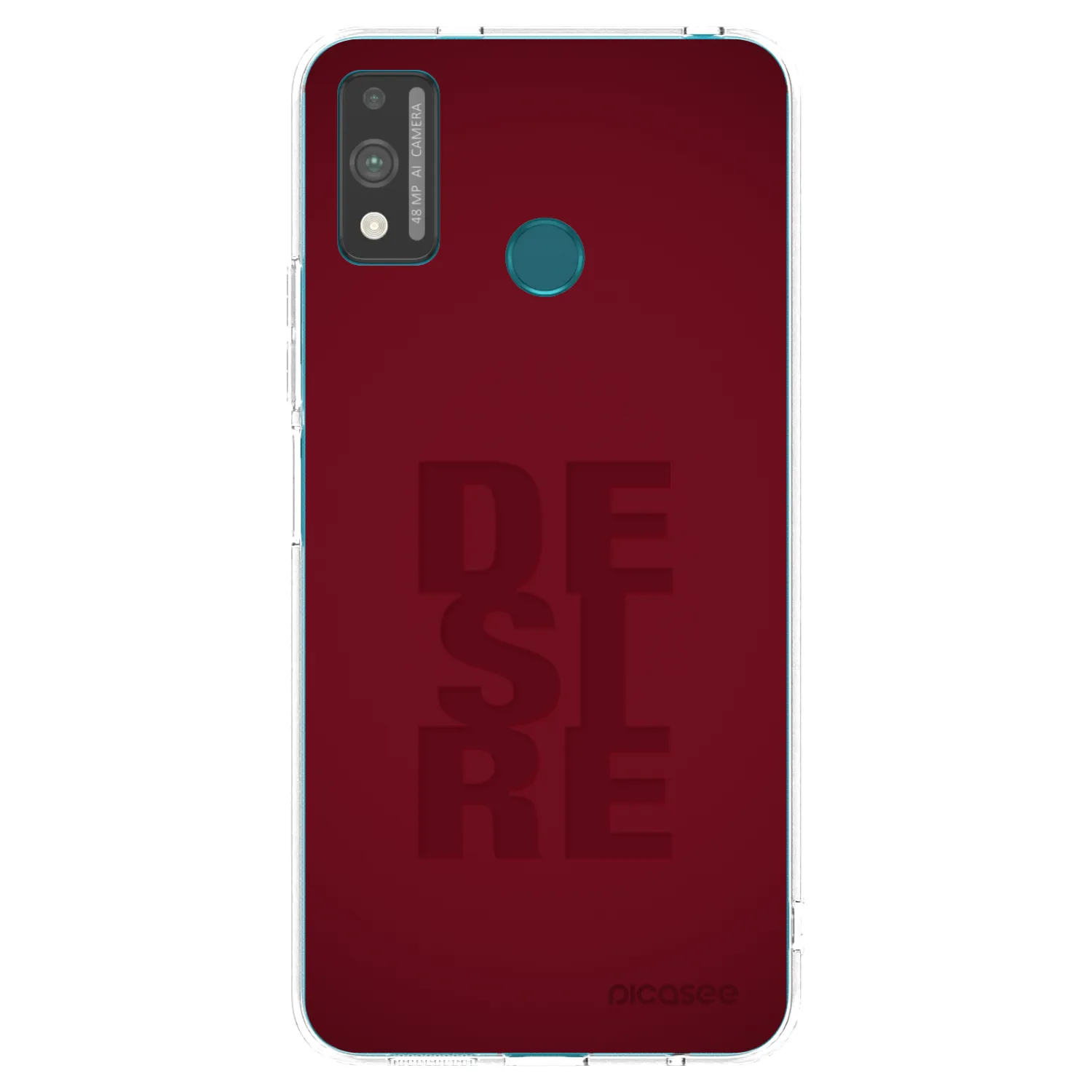 Picasee átlátszó szilikon tok az alábbi mobiltelefonokra Honor 9X Lite - Desire