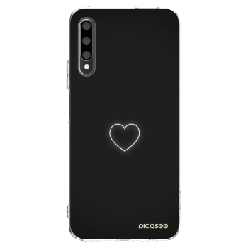 Picasee átlátszó szilikon tok az alábbi mobiltelefonokra Honor 9X Pro - Heart