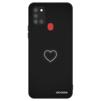 Szilikon tok erre a típusra Samsung Galaxy A21s - Heart