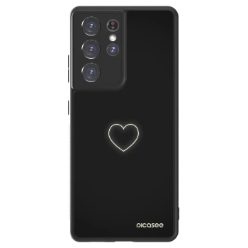Picasee ULTIMATE CASE Samsung Galaxy S21 Ultra 5G G998B - készülékre - Heart