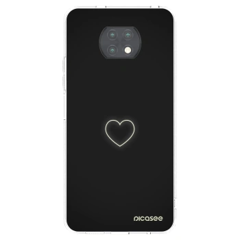 Picasee átlátszó szilikon tok az alábbi mobiltelefonokra Xiaomi Redmi Note 9T - Heart