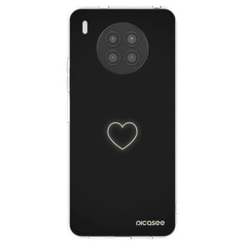 Picasee átlátszó szilikon tok az alábbi mobiltelefonokra Huawei Nova 8i - Heart