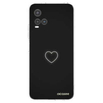 Picasee átlátszó szilikon tok az alábbi mobiltelefonokra Vivo Y33s - Heart