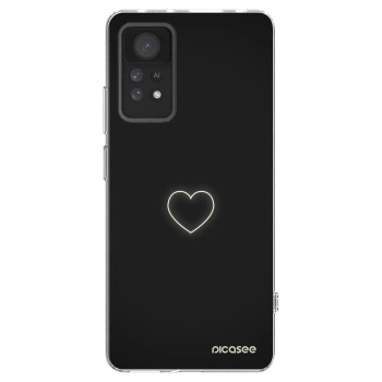 Picasee átlátszó szilikon tok az alábbi mobiltelefonokra Xiaomi Redmi Note 11 Pro - Heart