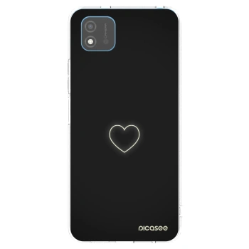 Picasee átlátszó szilikon tok az alábbi mobiltelefonokra Realme C11 (2021) - Heart