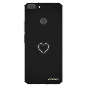 Picasee átlátszó szilikon tok az alábbi mobiltelefonokra Huawei P Smart - Heart