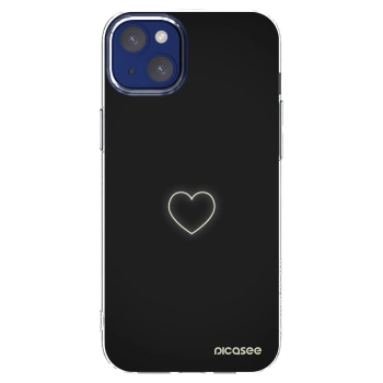 Picasee átlátszó szilikon tok az alábbi mobiltelefonokra Apple iPhone 14 Plus - Heart