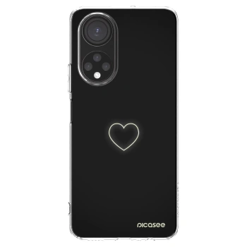 Picasee átlátszó szilikon tok az alábbi mobiltelefonokra Honor X7 - Heart