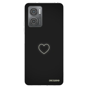 Picasee átlátszó szilikon tok az alábbi mobiltelefonokra Xiaomi Redmi 10 5G - Heart