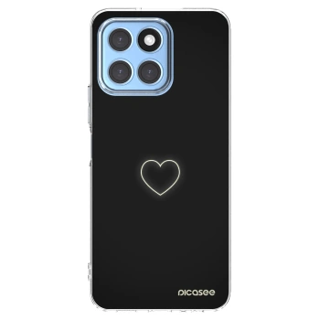 Picasee átlátszó szilikon tok az alábbi mobiltelefonokra Honor X6 - Heart