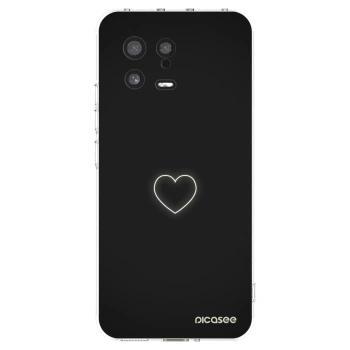Picasee átlátszó szilikon tok az alábbi mobiltelefonokra Xiaomi 13 - Heart