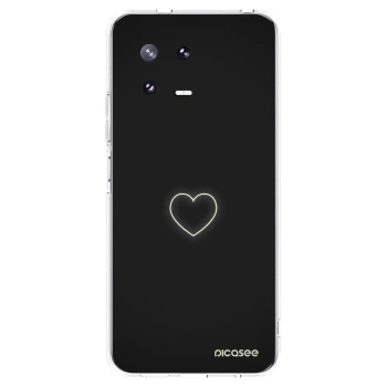 Picasee átlátszó szilikon tok az alábbi mobiltelefonokra Xiaomi 13 Pro - Heart