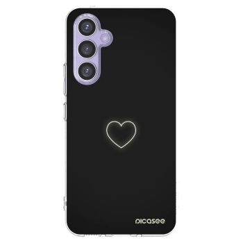 Picasee átlátszó szilikon tok az alábbi mobiltelefonokra Samsung Galaxy A54 5G A546B - Heart